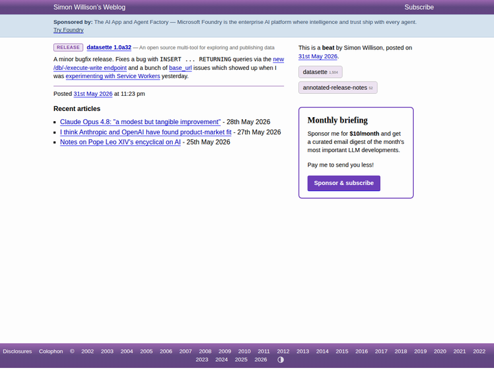 datasette 1.0a32