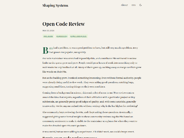 Open Code Review