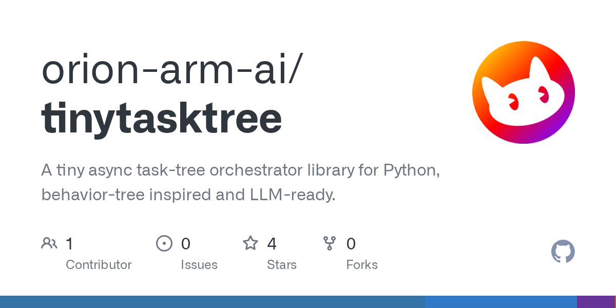 Tinytasktree