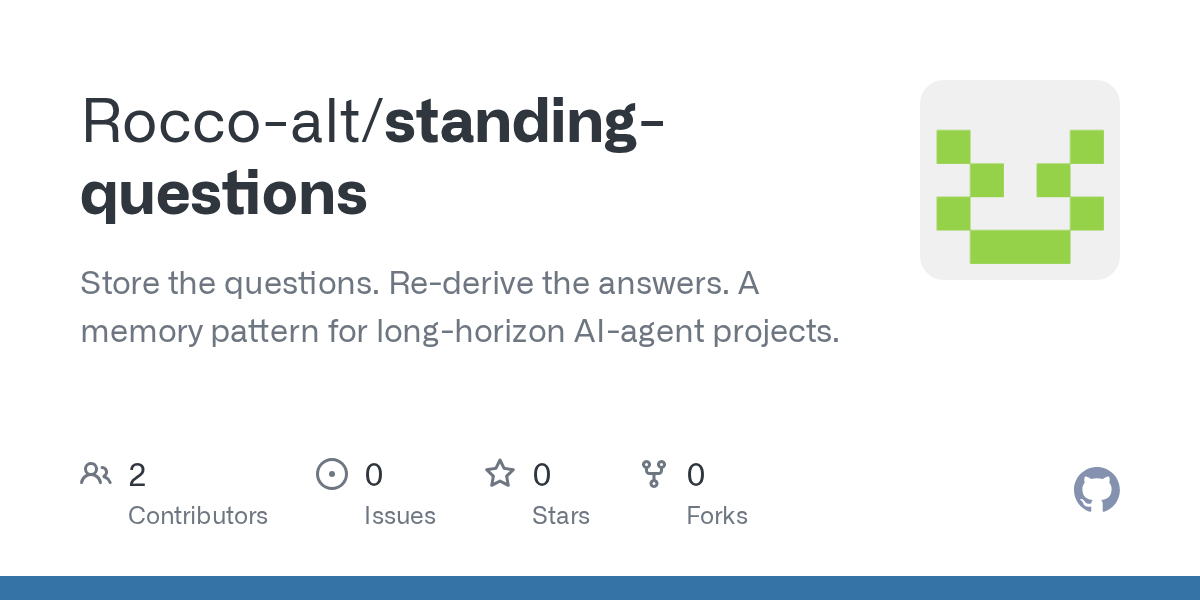 Standing Questions