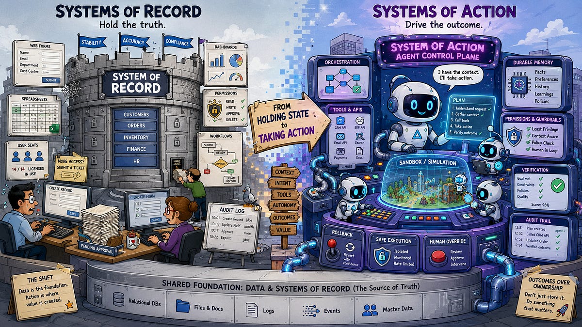 The Sequence Opinion: Systems of Record vs. Systems of Action