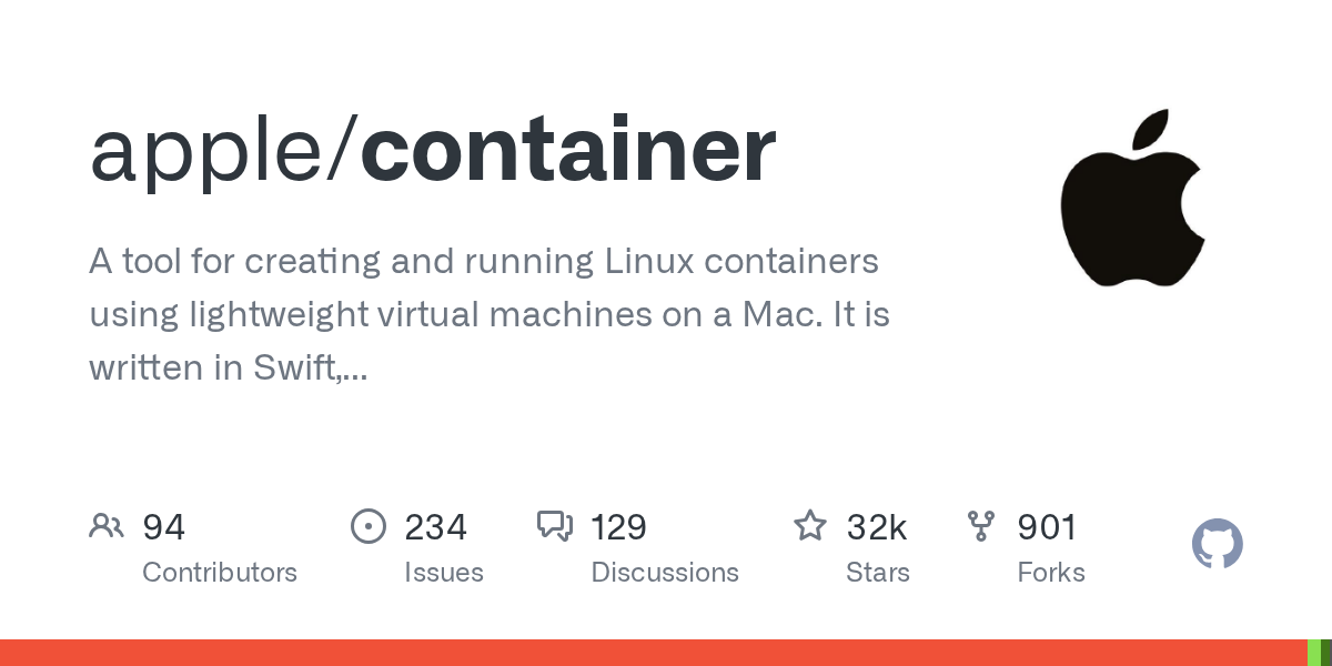 apple/container