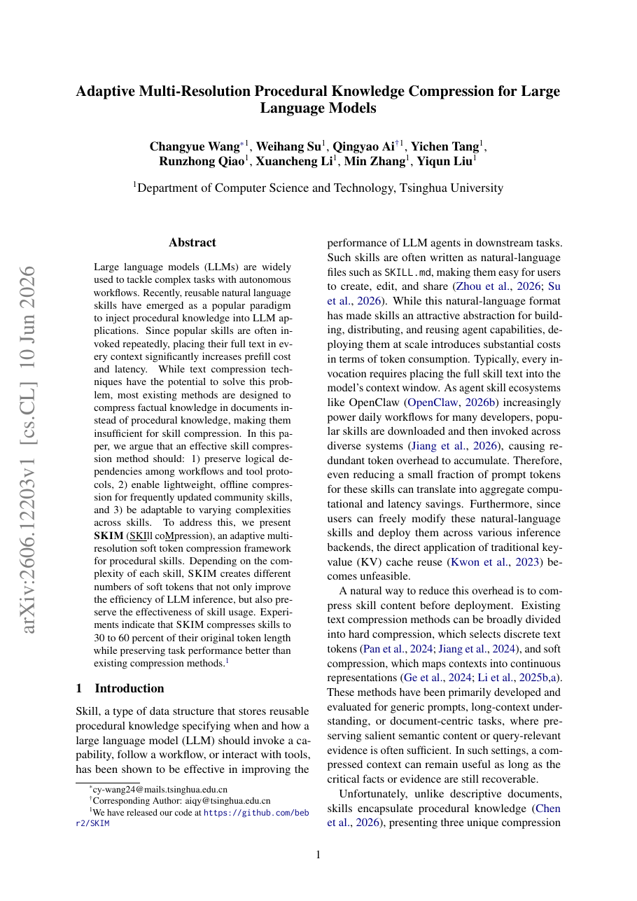 Adaptive Multi-Resolution Procedural Knowledge Compression for Large Language Models
