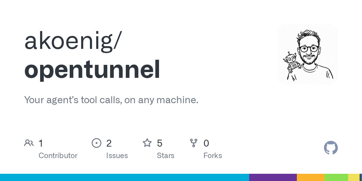 OpenTunnel - Run Remote Commands as Local Agent Tool Calls