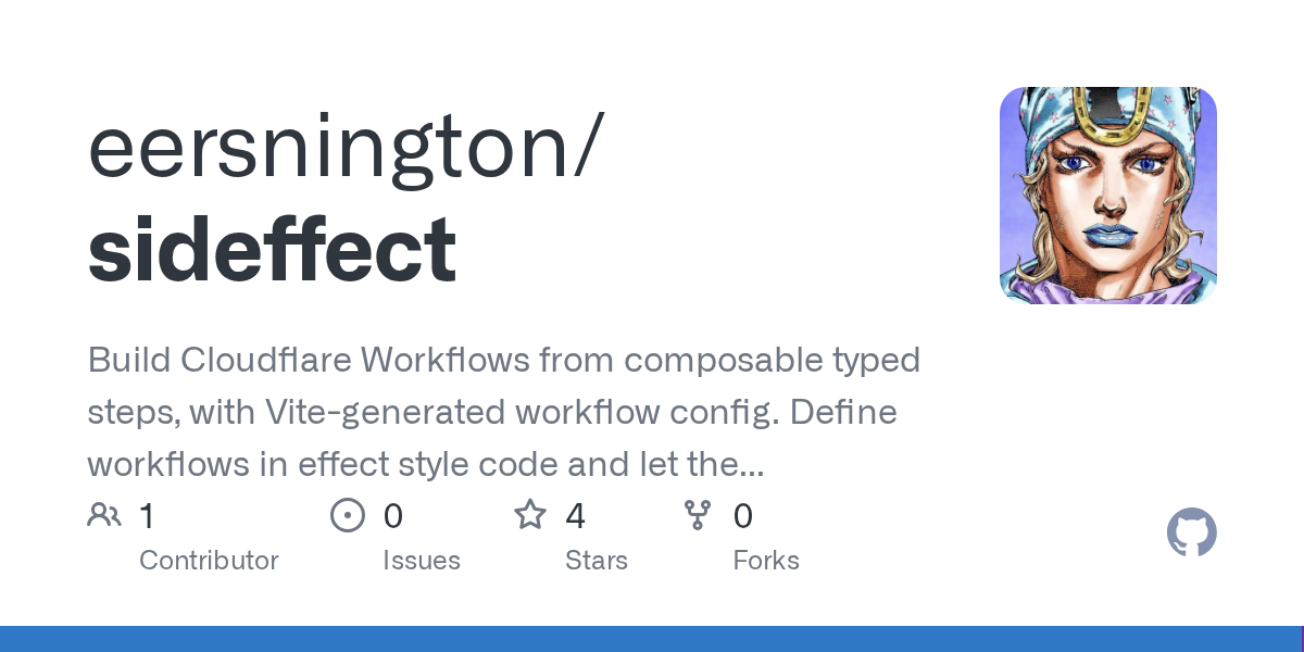 Sideffect - Effect like syntax for Cloudflare Workflows