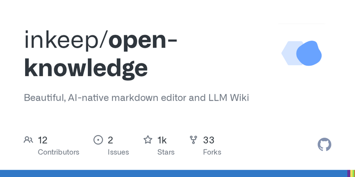 OpenKnowledge - open source AI-first alternative to Obsidian/Notion