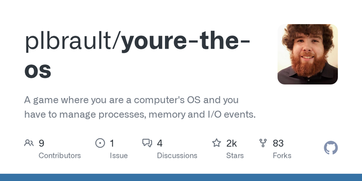 youre-the-os: A game where you are a computer's OS