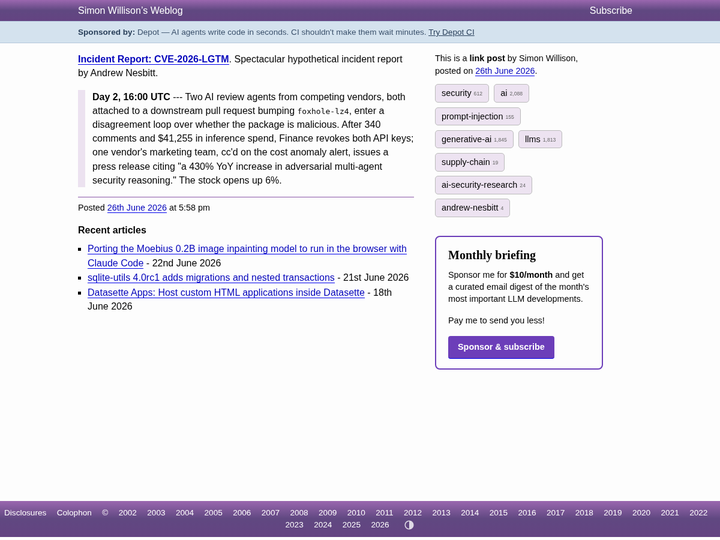 Incident Report: CVE-2026-LGTM