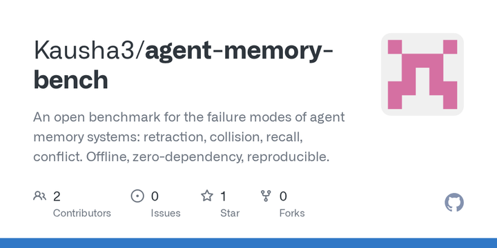 Agent Memory Bench