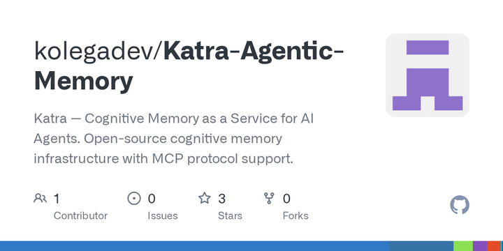 Katra Agentic Memory