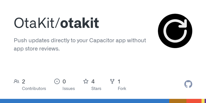 OtaKit - open-source, self-hostable OTA updates for Capacitor apps