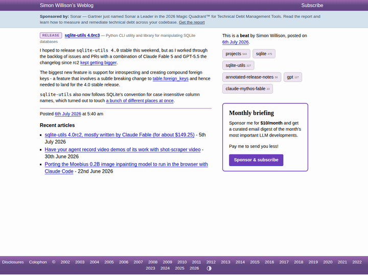 sqlite-utils 4.0rc3