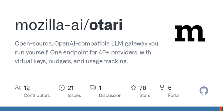 Otari: your open-source LLM control plane