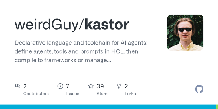 Kastor - Terraform-style specs for AI agents