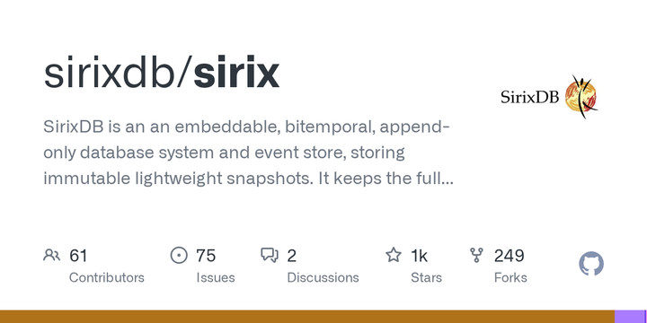 SirixDB 1.0 Beta