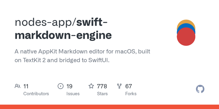 I open-sourced a macOS native Markdown rendering engine