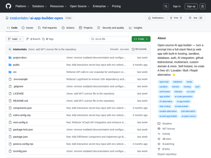Open-source AI app builder you can embed into your own SaaS