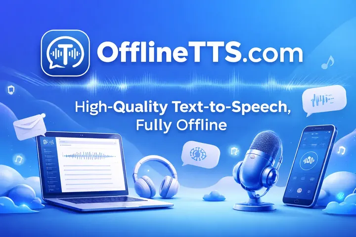 OfflineTTS - Free browser-based TTS & STT that runs locally