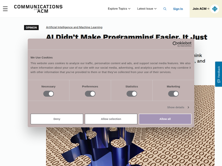 AI Didn’t Make Programming Easier. It Just Made It Differently Difficult