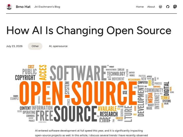 How AI Is Changing Open Source