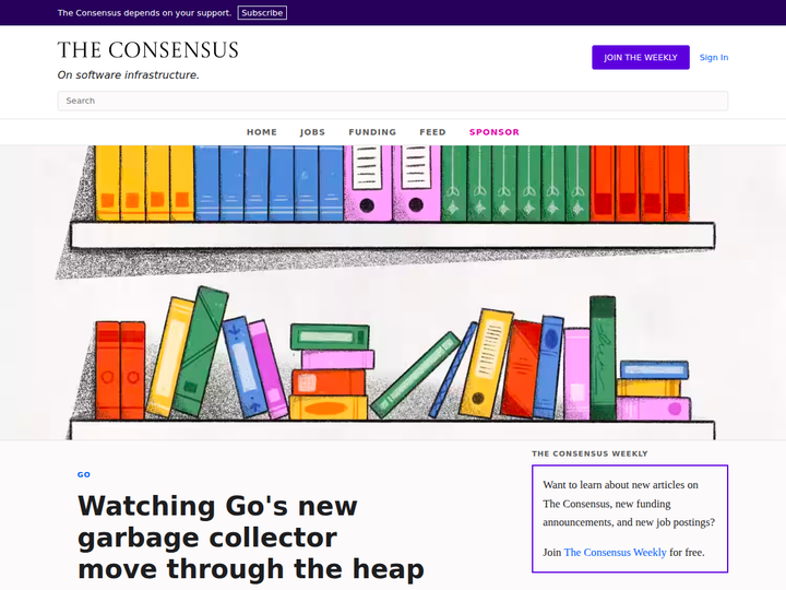 Watching Go's New Garbage Collector Move Through the Heap