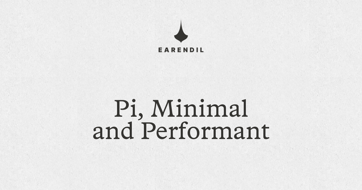 Pi's Minimalism Is Its Advantage
