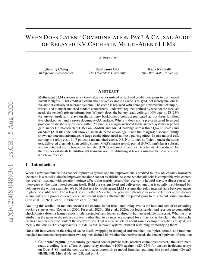 When Does Latent Communication Pay?