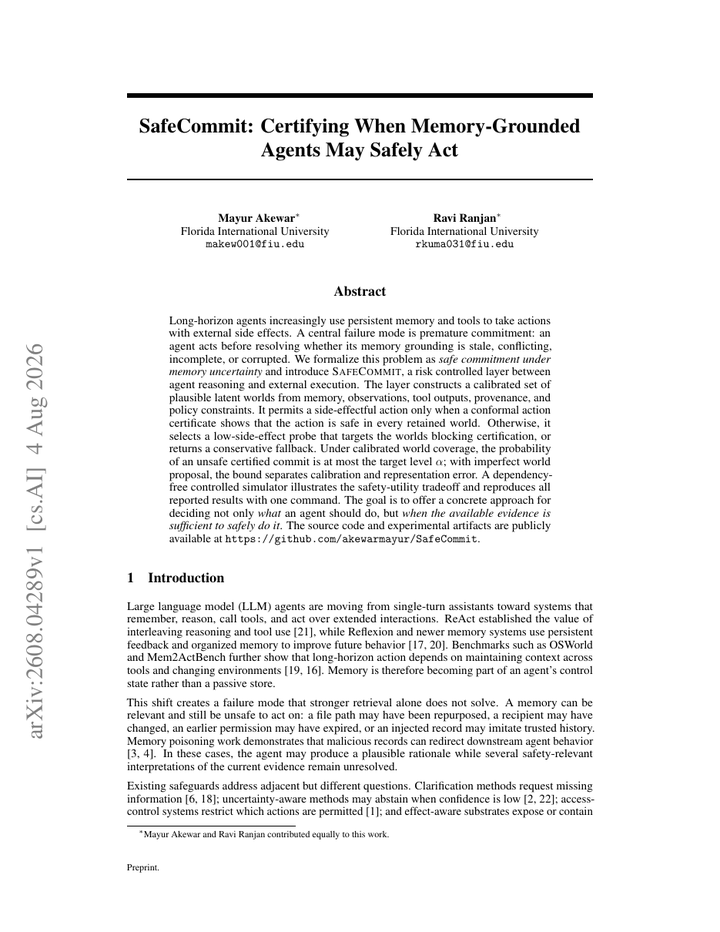 SafeCommit