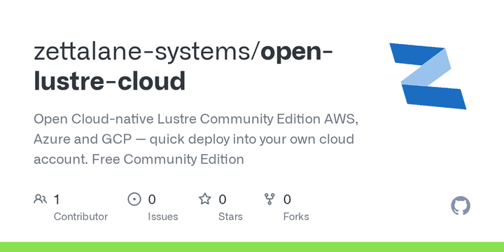 Open Lustre Cloud