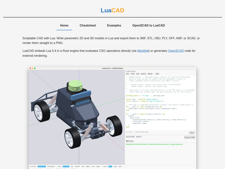 LuaCAD
