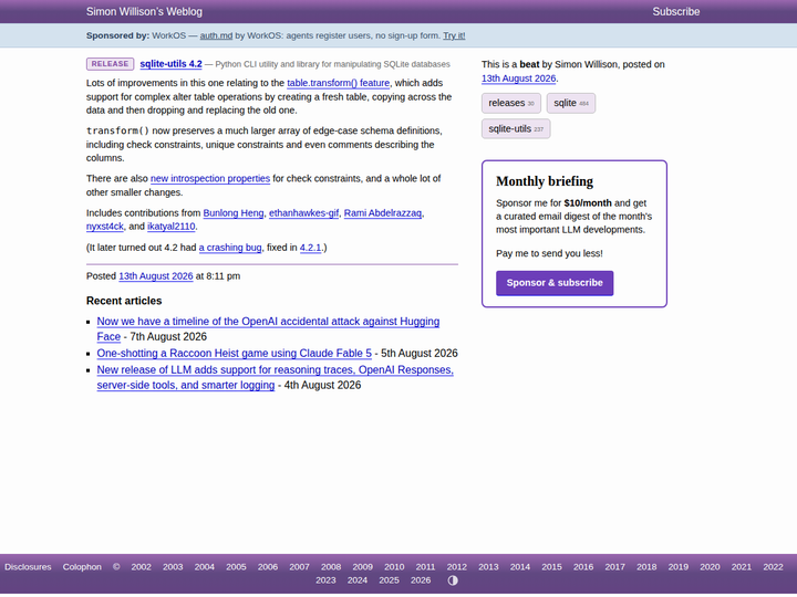 sqlite-utils 4.2