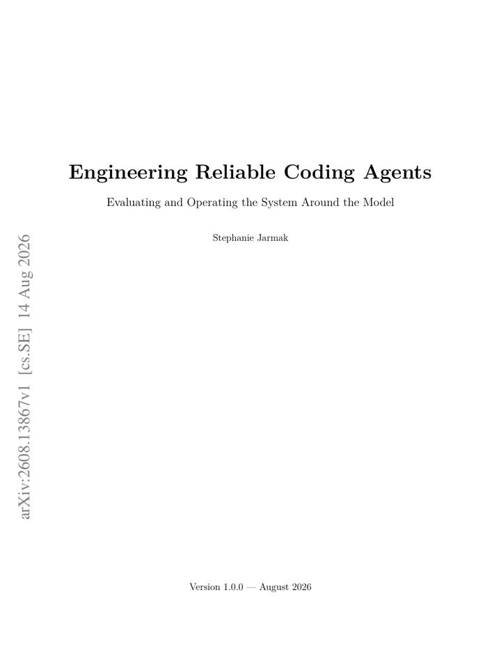Engineering Reliable Coding Agents: Evaluating and Operating the System Around the Model