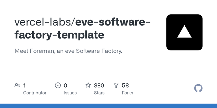 Eve Software Factory