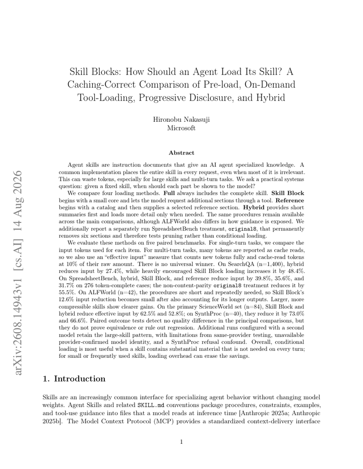 Skill Blocks