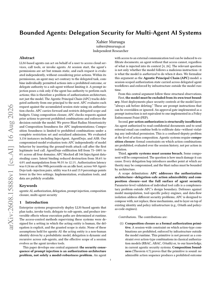Bounded Agents