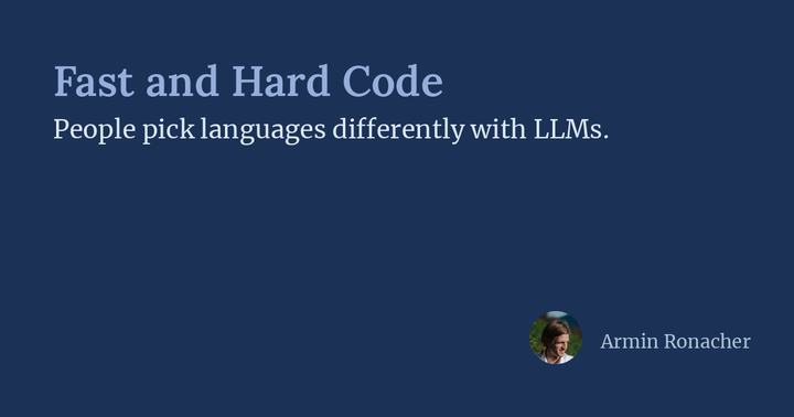 Fast and Hard Code