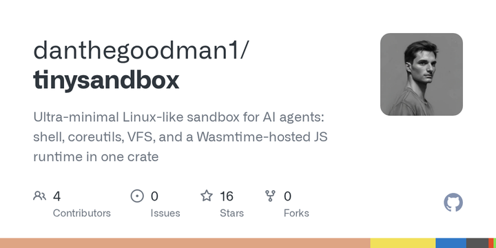 Tinysandbox JS Runtime