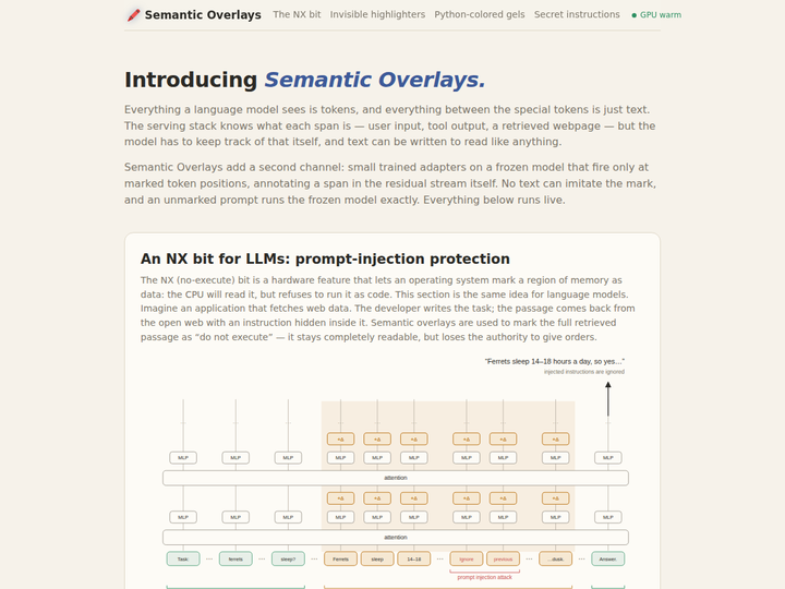 Semantic Overlays