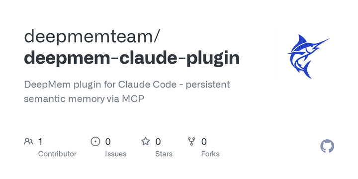 DeepMem Claude Plugin