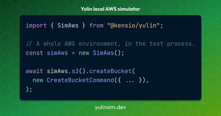 Yulin Local AWS Simulator
