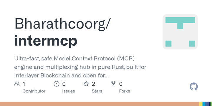 InterMCP – Pure-Rust MCP engine