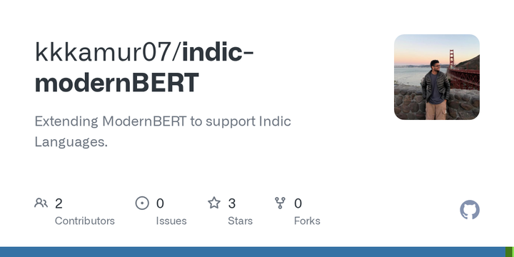 indic-modernBERT