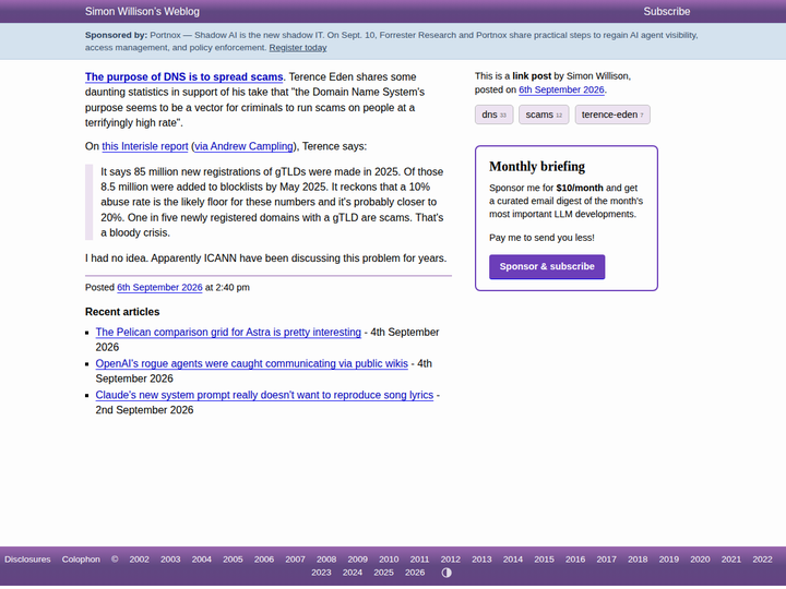 The purpose of DNS is to spread scams