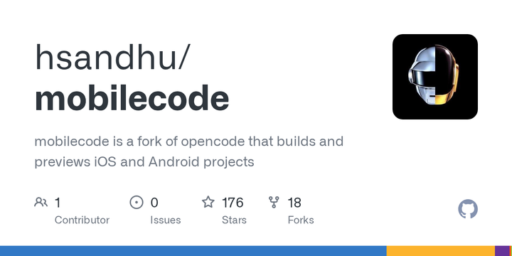 MobileCode - OpenCode with React Native Previews