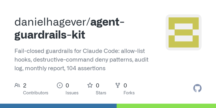 Agent Guardrails Kit