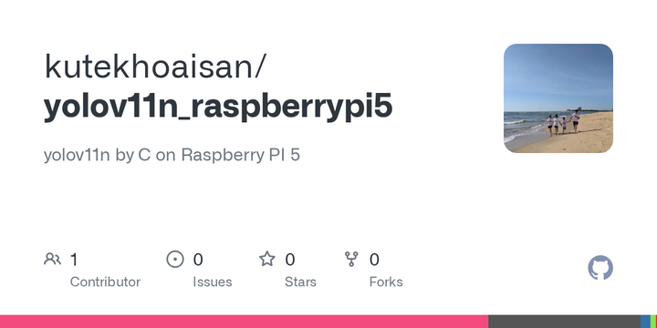 Yolov11n by C on Raspberry Pi 5