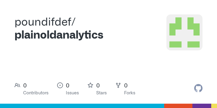 Plainoldanalytics