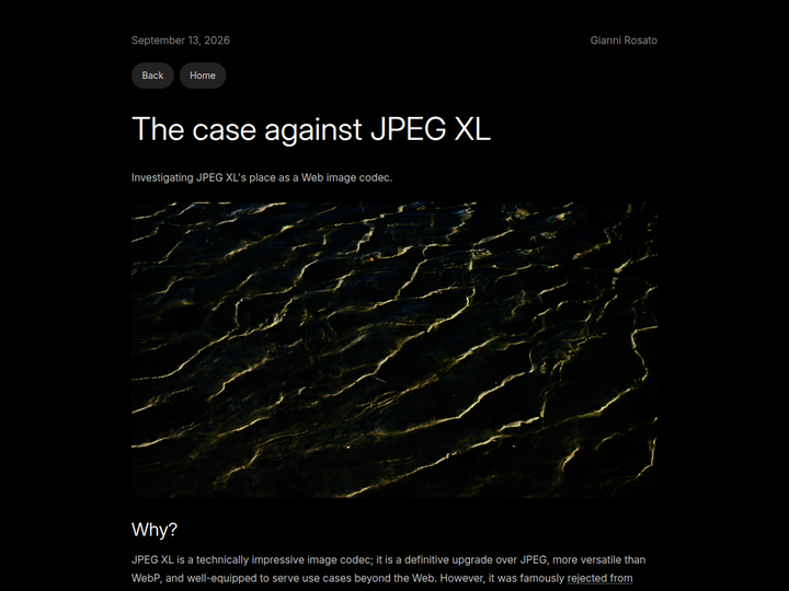 Case against JPEG XL