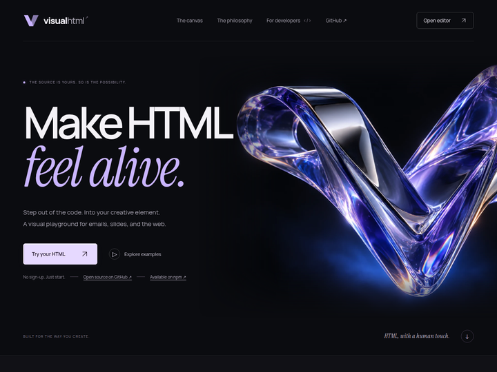 Visual HTML