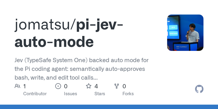 Pi-jev-auto-mode - a probability model gates Pi's shell commands